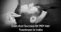 Affordable PRP Hair Treatment in India 
