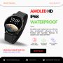 ✅ Smart Watch AMOLED HD IP68 Waterproof Bluetooth Control  
