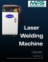 Advanced Handheld Laser Welding Machine