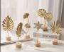 Nordic Style Iron Art Ginkgo Leaf – Elegant Metal Decor for 