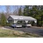 High-Quality 2-Car Metal Carports – Shop Now!