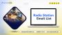 Buy 100% Verified Radio Station Email List