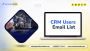CRM Users Email List for Effective Multi-Channel Marketing!