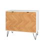 Modular Credenza Ibiza style Buffet 2 doors white