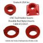 Uratech USA Inc:High-QualityRed Nylon Inserts for CNC Holder