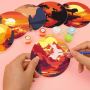 Sunset Themed Paint By Numbers Coaster Set
