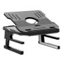 Ergonomic Double Layer Laptop Stand for Comfortable Use