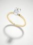 Find yours forever: 1c Oval Lab Grown Solitaire Engagement R