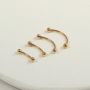 Lightweight Titanium Belly Rings for Sensitive Skin