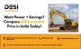 Compare JCB Excavator Price in India – Power with Savings!