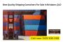 Best Quality Shipping Containers For Sale in Brisbane, QLD