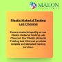 Plastic Testing Services Chennai