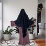 Khimar : 3 Layer Triangular Diamond Instant Khimar - Muslim 