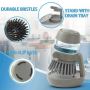 🧽 Automatic Liquid Dishwashing Brush with Built-in Soap Dis