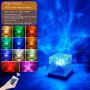 🌈 LED Water Ripple Night Light – 16 Color Projection Lamp