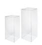 Clear Square Plinths Hire in Melbourne