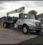 2005 International Flatbed Boom Truck 