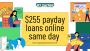 $255 Payday Loans Online Same Day – No Waiting, No Hassle