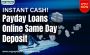 Payday Loans Online Same Day Deposit