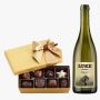 Send a Stylish Surprise – Elegant White Wine Box Send a Stylish Surprise – Elegant White Wine Box