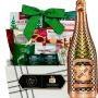 Send a peimium Beau joie champagne gift basket Fast USA Deli