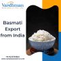Basmati Export from India