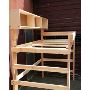 Locking Wood Wardrobe Closet 