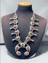 Exquisite Native American Squash Blossom Necklaces