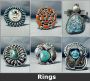 Authentic Turquoise Rings - Native American Jewelry