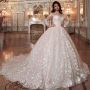 Cheap Wedding Gown Bridal Lace Dresses in US