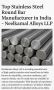 Top Stainless Steel Round Bar Manufacturer in India – Neelka