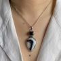 "Dendritic Agate Jewelry: Nature’s Art in Elegant Gemstone A