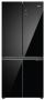 Haier HRB-600KGU1-520 Litres Black Glass Convertible 4 Door 