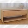 Classic Oak Wood Media Unit by Nismaaya Decor Timeless Style