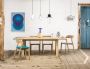 Elegant Oakwood Dining Table by Nismaaya Decor.