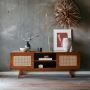 Teak Wood Media Units: A Blend of Beauty and Utility