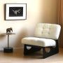 Denali Ash Wood Lounge Chair: Elegance Meets Comfort at Nism