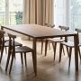 Naava Walnut Wood Dining Table – Redefined by Nismaaya Decor