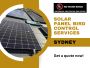 Solar Panel Bird Control Services