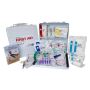 Bulk First Aid Kit for 50-Person, OSHA Standard with Metal B