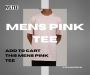 Pink tshirt for men