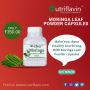 Moringa Leaf Powder Capsules for Bone Strengthening 