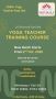 US Alliance Certified Yoga Teacher Training Course 