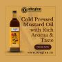 Cold Pressed Mustard Oil with Rich Aroma & Taste