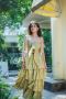 Buy Green Butta Top and Skirt Co-Ord Sets Online By Odhanon