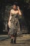 Buy Black Floral Cute Knotted Summer Dress For Women By Odha