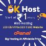 Monthly Cheapest web Hosting in India