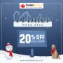 Snowy Deals inside! 20% OFF Pet Supplies at Canadavetcare!