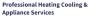 Professional Heating Cooling & Appliance Services