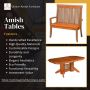 Amish Tables – The Perfect Blend of Craftsmanship & Elegance